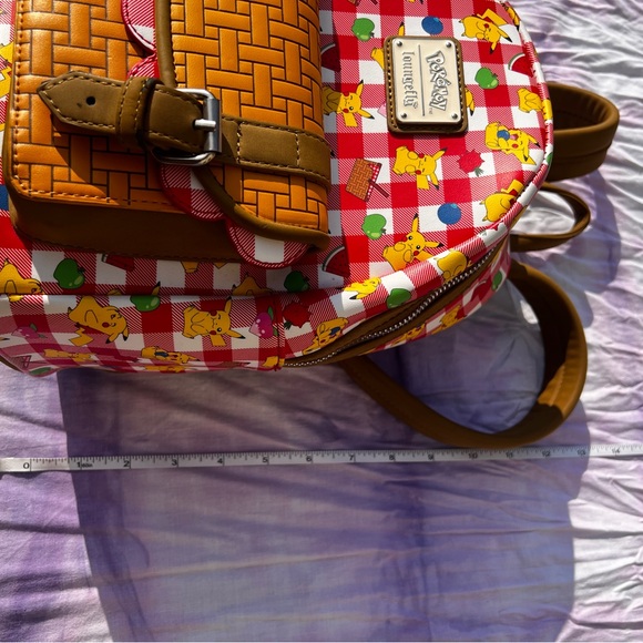 Loungefly Picnic Pikachu Mini Backpack - Picture 3 of 10